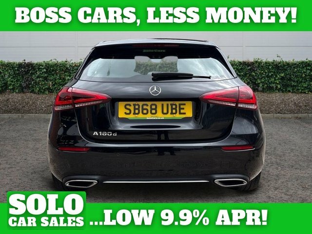 Mercedes-Benz A Class 1.5 A180d Sport Executive Hatchback 7 SB68UBE Black #4