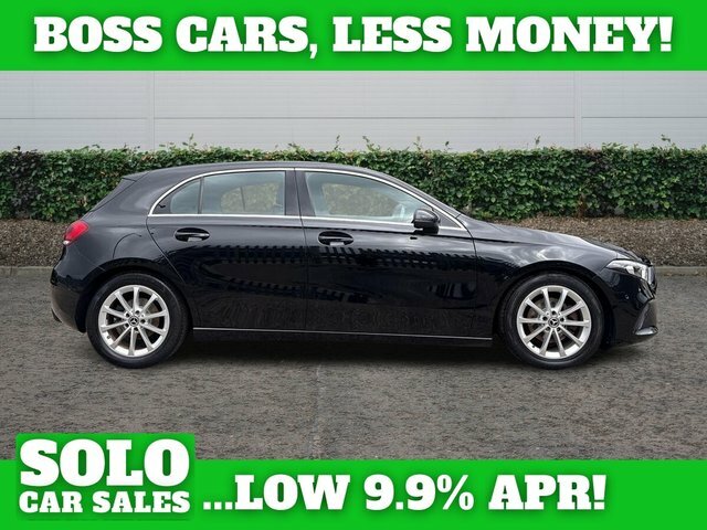 Mercedes-Benz A Class 1.5 A180d Sport Executive Hatchback 7 SB68UBE Black #2