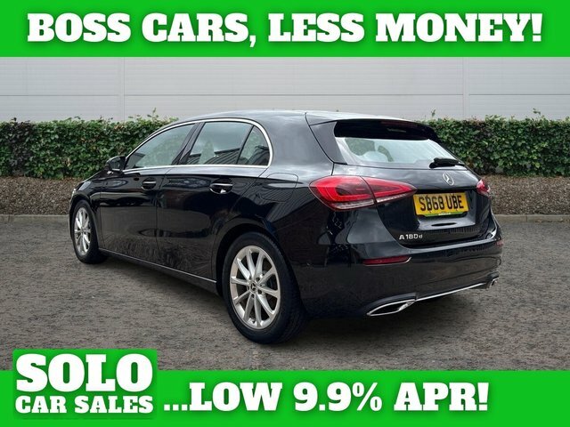 Mercedes-Benz A Class 1.5 A180d Sport Executive Hatchback 7 SB68UBE Black #6