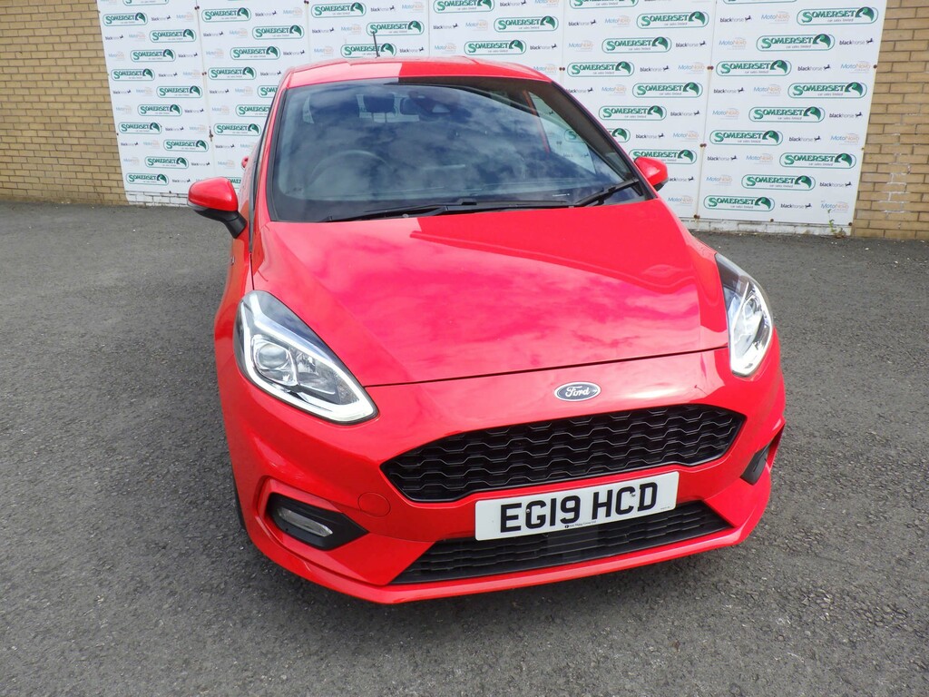 Ford Fiesta St-line X Turbo EG19HCD Red #3
