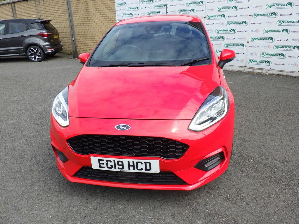Ford Fiesta St-line X Turbo EG19HCD Red #4