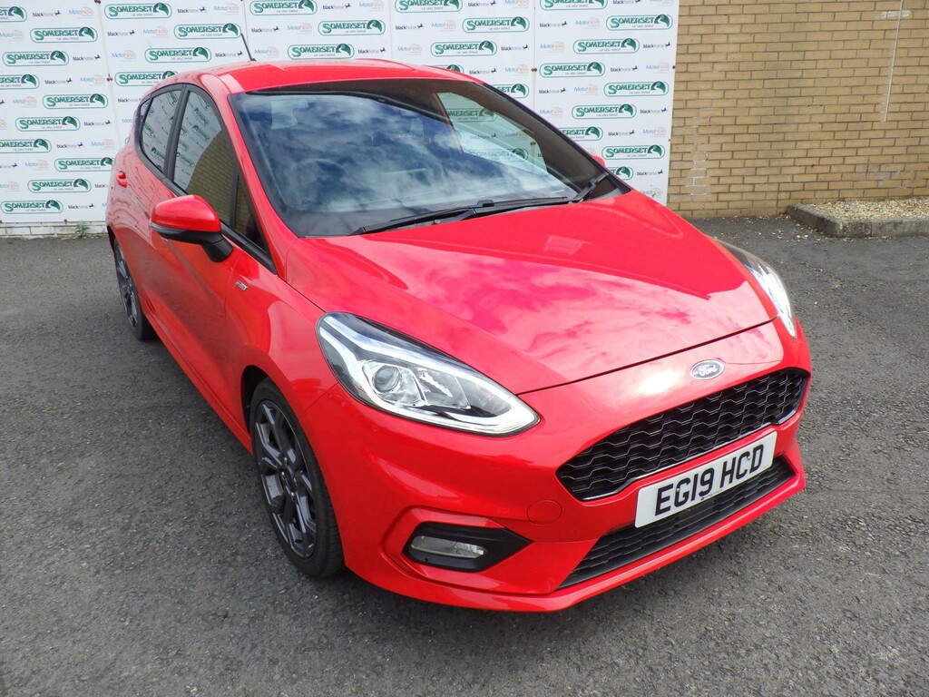 Ford Fiesta St-line X Turbo EG19HCD Red #2