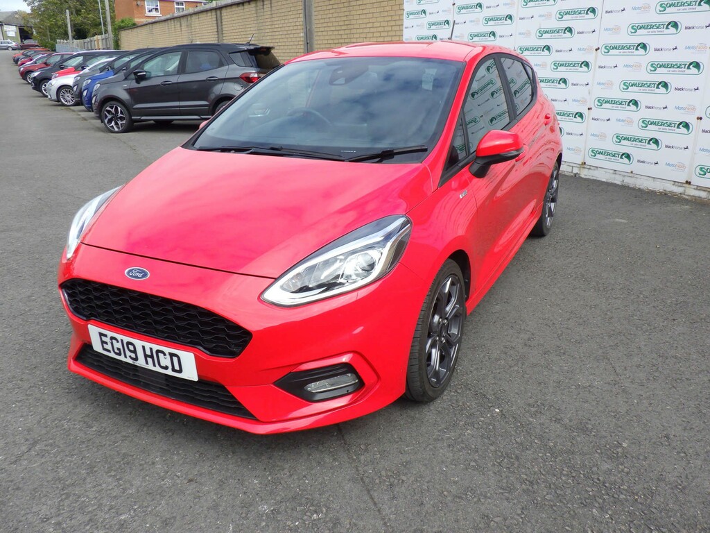 Ford Fiesta St-line X Turbo EG19HCD Red #5