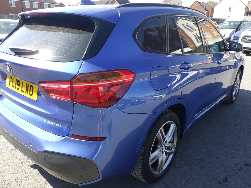BMW X1 Sdrive 18I M Sport FL19LXO Blue #6