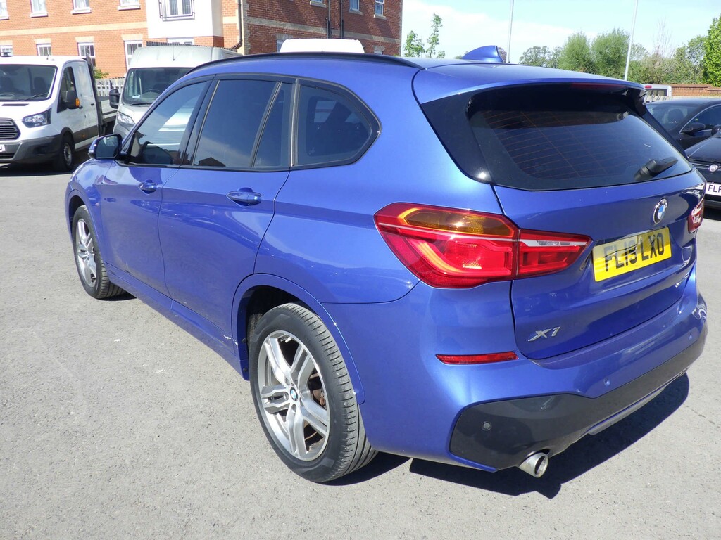 BMW X1 Sdrive 18I M Sport FL19LXO Blue #4