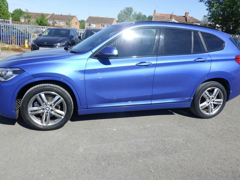 BMW X1 Sdrive 18I M Sport FL19LXO Blue #3