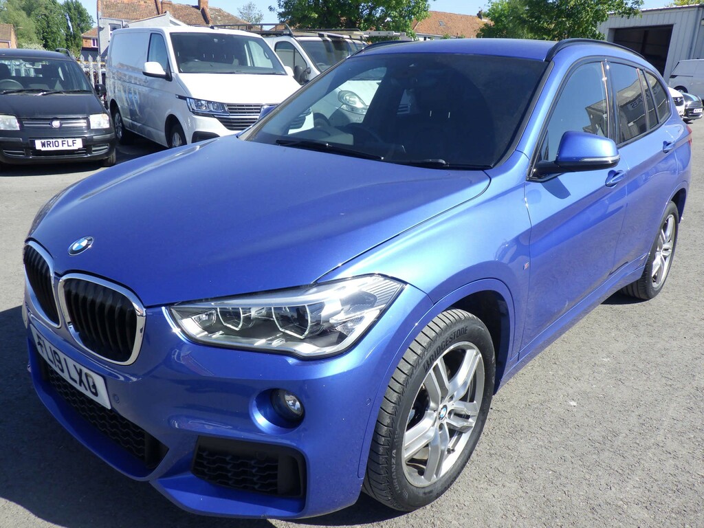 BMW X1 Sdrive 18I M Sport FL19LXO Blue #2