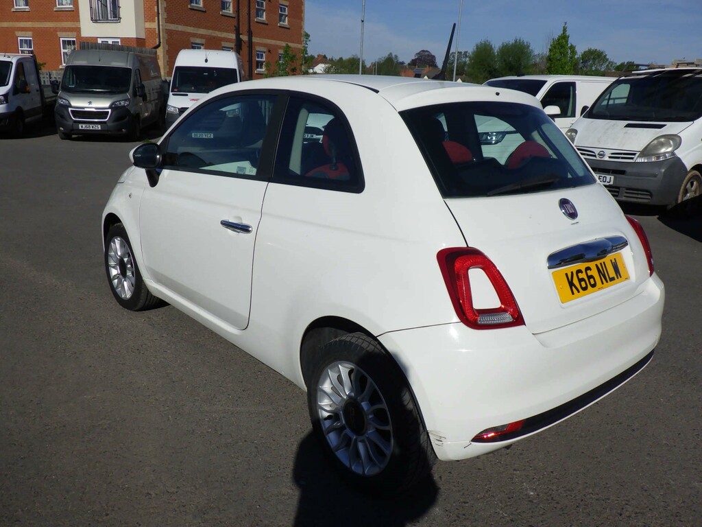 Fiat 500 Popular Star DN66TCU White #4
