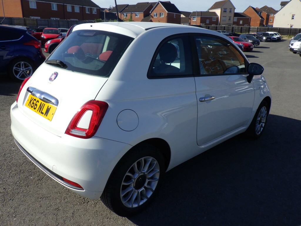 Fiat 500 Popular Star DN66TCU White #6