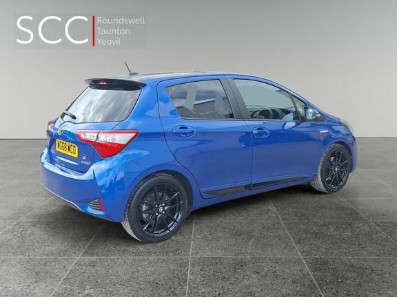 Toyota Yaris 1.5 Vvt-h Gr Sport E-cvt Euro 6 Ss WG68WCO Blue #6