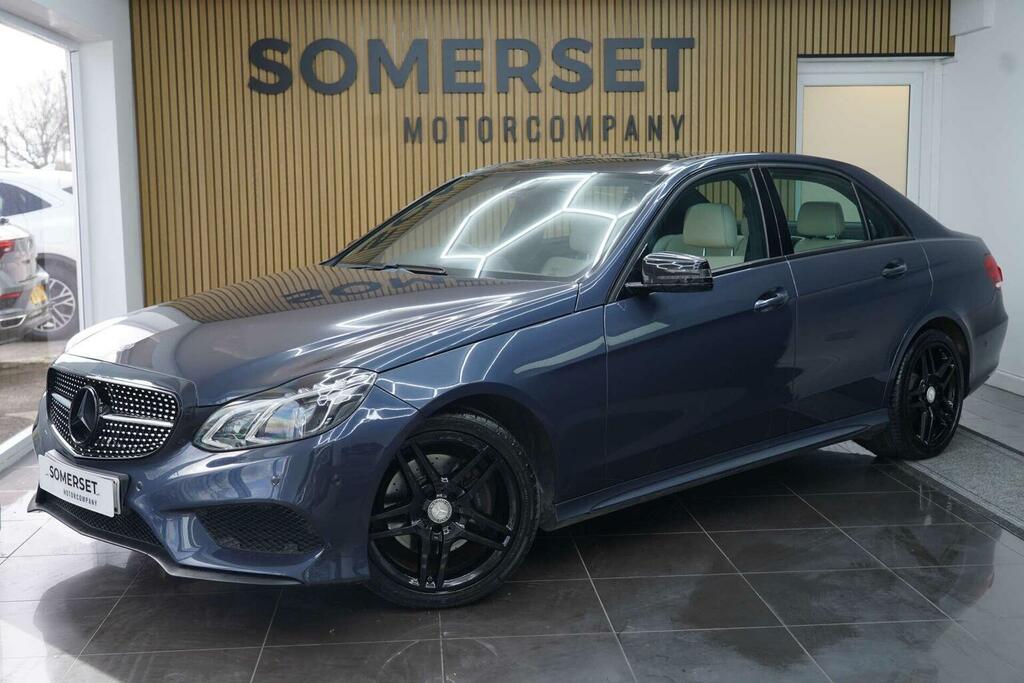 Mercedes-Benz E Class Saloon 2.0 E250 Amg Night Edition Premium G-tron Blue