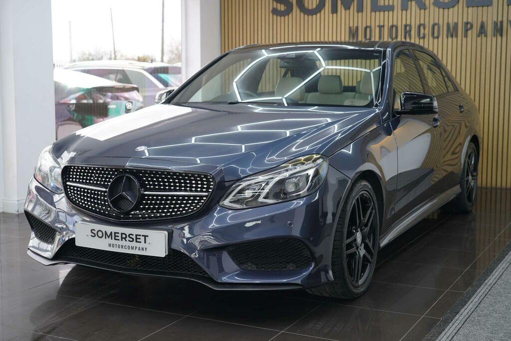 Mercedes-Benz E Class Saloon 2.0 E250 Amg Night Edition Premium G-tron Blue #6