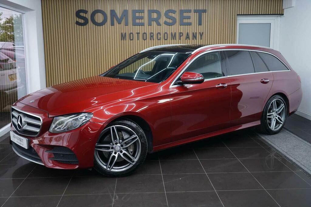 Mercedes-Benz E Class Estate 2.0 E220d Amg Line Premium G-tronic Euro Red