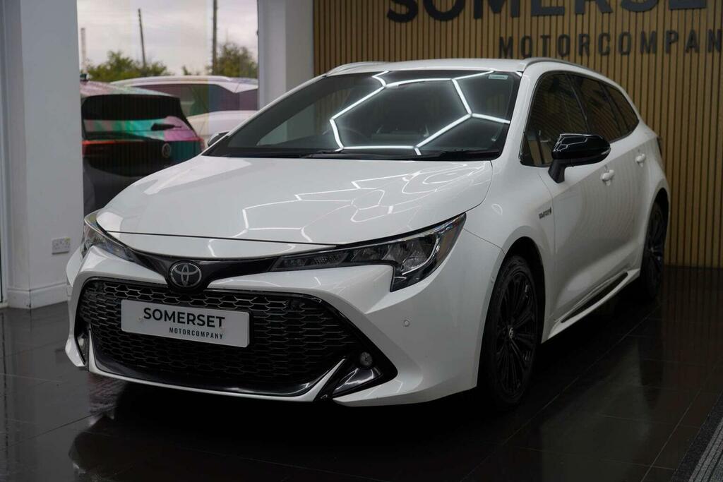Toyota Corolla Estate 1.8 Vvt-h Gr Sport Touring Sports Cvt Euro RJ70MUA White #6