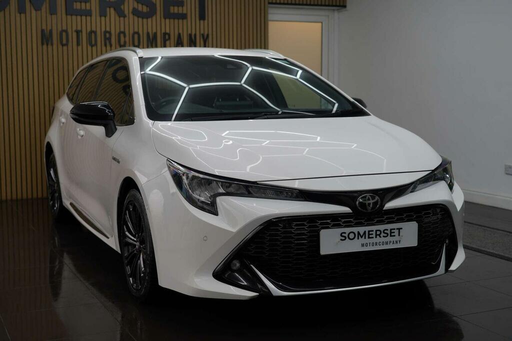 Toyota Corolla Estate 1.8 Vvt-h Gr Sport Touring Sports Cvt Euro RJ70MUA White #4