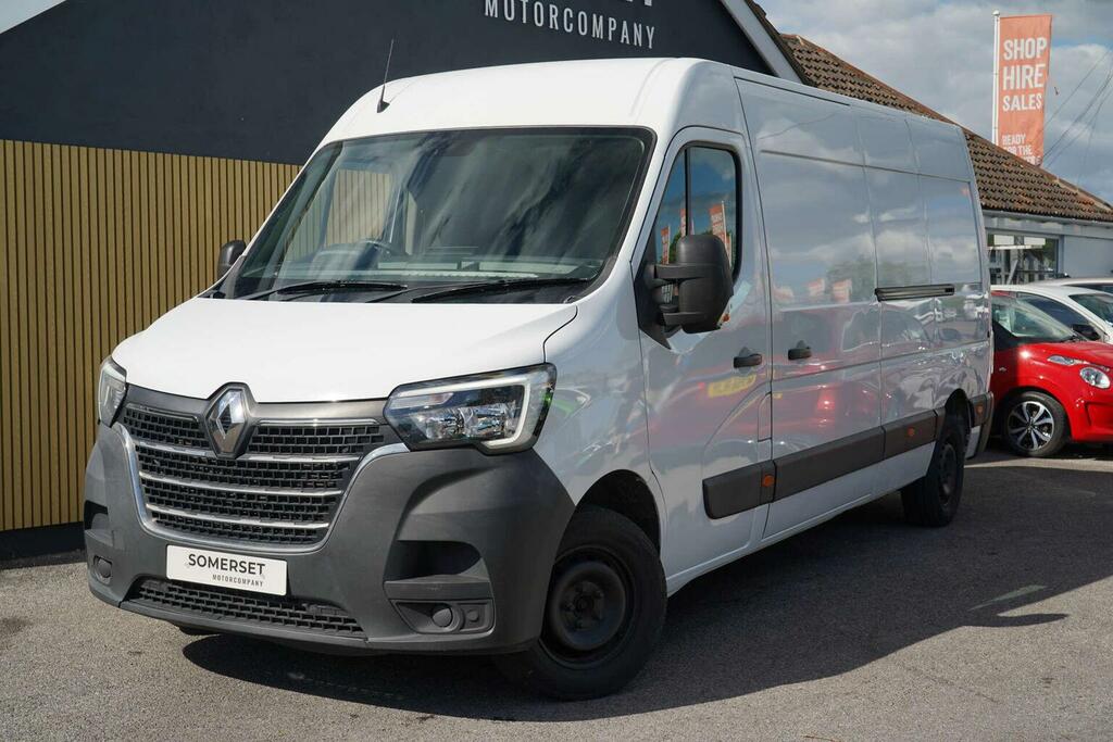Renault Master Panel Van 2.3 Dci 35 Business Fwd Lwb Medium Roof MT72HOJ White #2