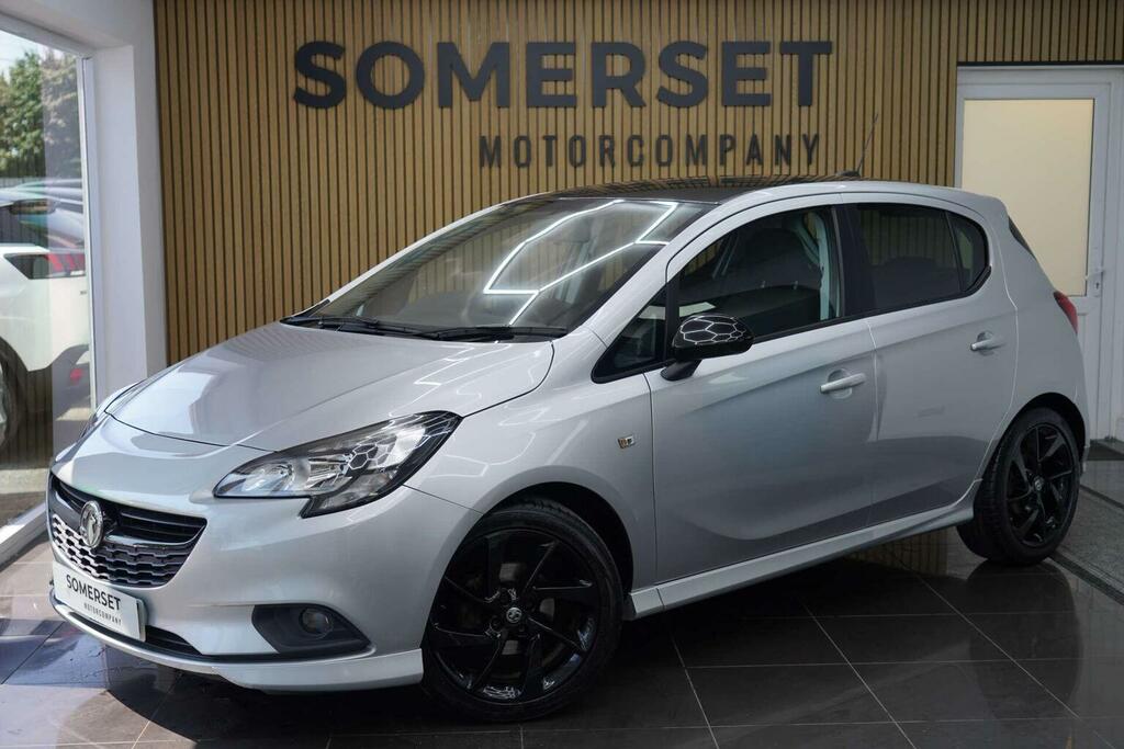 Vauxhall Corsa Hatchback 1.4I Sri Vx Line Nav Black Euro 6 Ss Silver