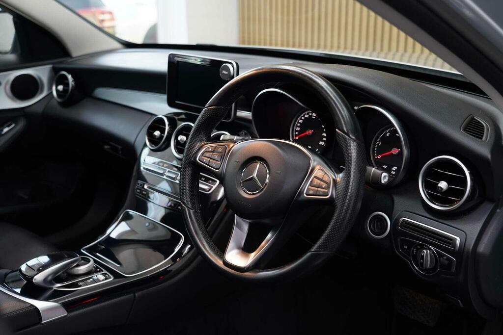 Mercedes-Benz C Class Saloon 2.1 C250 Bluetec Sport G-tronic Euro 6 S KV64SBO Silver #2