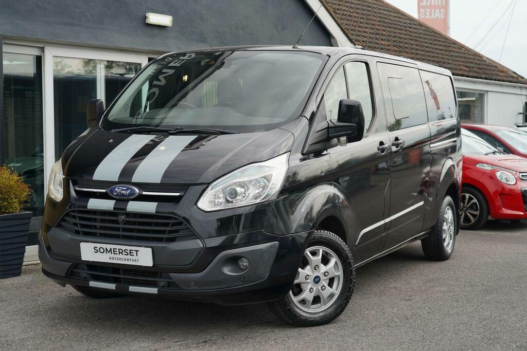 Ford Transit Custom Panel Van 2.2 Tdci 290 Limited L2 H1 201313 Black