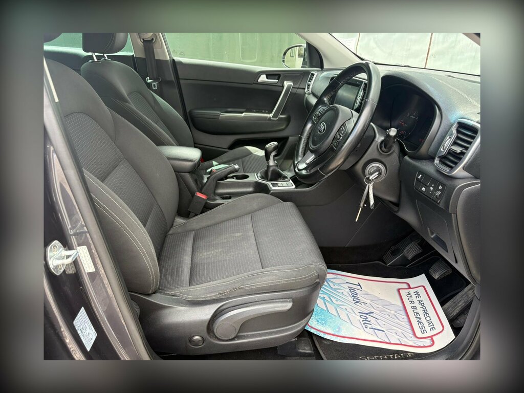 Kia Sportage 1.7 Crdi 2 Suv Euro 6 Ss 114 CV17DFE Silver #2