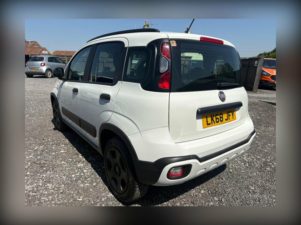 Fiat Panda 1.2 Waze Hatchback Euro 6 Ss LK68JFY White #4