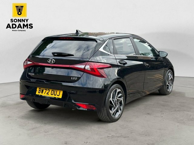 Hyundai I20 1.0 T-gdi Mhev Premium Hatchback Hybrid BW72OUJ Black #3