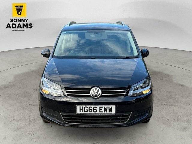 Volkswagen Sharan 2.0 Tdi Bluemotion Tech Se Nav Mpv Dsg Black #2