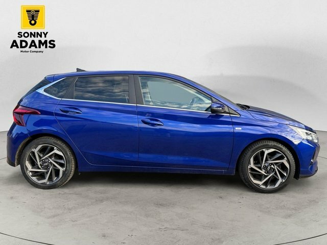 Hyundai I20 1.0 T-gdi Mhev Premium Hatchback Hybrid FN23TPU Blue #3