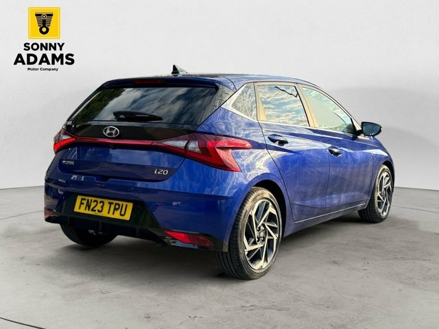 Hyundai I20 1.0 T-gdi Mhev Premium Hatchback Hybrid FN23TPU Blue #4