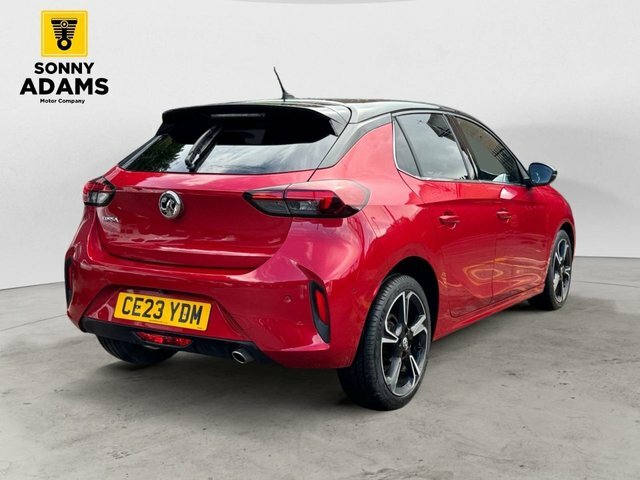 Vauxhall Corsa 1.2 Turbo Ultimate Hatchback Eur CE23YDM Red #4