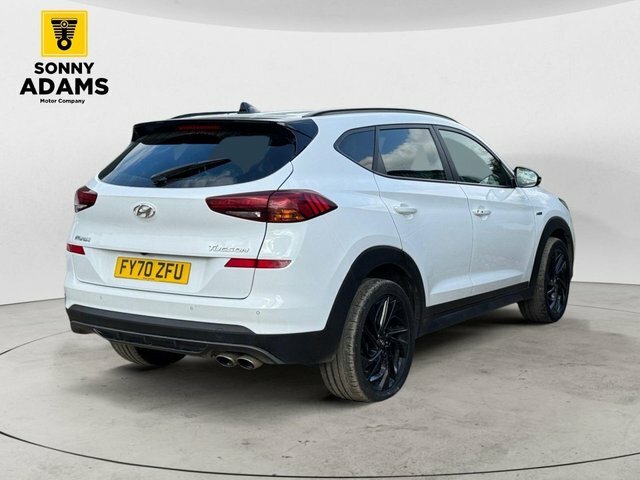 Hyundai Tucson 1.6 T-gdi N Line Suv Dct Euro 6 S S FY70ZFU White #4