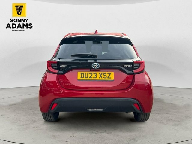 Toyota Yaris 1.5 Vvt-h Design Hatchback Hybrid E-cvt DU23XSZ Red #5