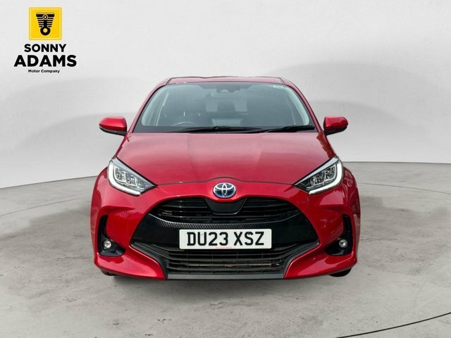 Toyota Yaris 1.5 Vvt-h Design Hatchback Hybrid E-cvt DU23XSZ Red #2