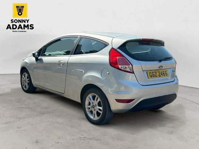 Ford Fiesta 1.25 Zetec Hatchback Euro 6 82 GGZ2465 Silver #6