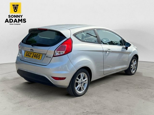 Ford Fiesta 1.25 Zetec Hatchback Euro 6 82 GGZ2465 Silver #4