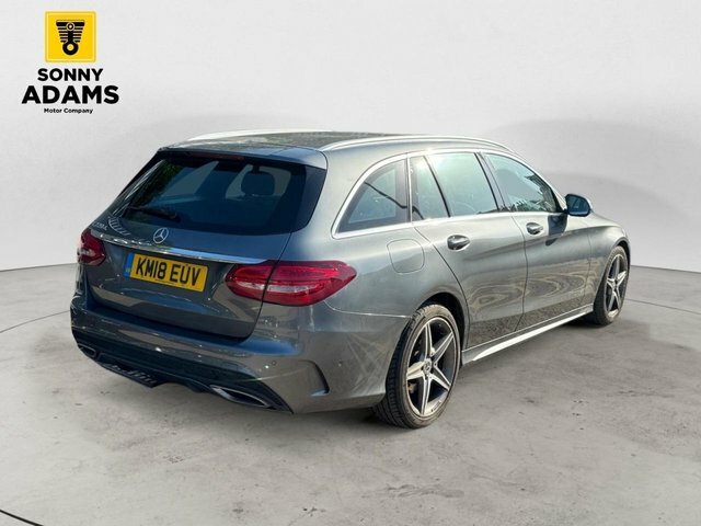 Mercedes-Benz C Class 2.1 C220d Amg Line Estate G-tronic Eur KM18EUV Grey #4