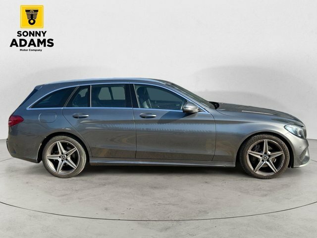 Mercedes-Benz C Class 2.1 C220d Amg Line Estate G-tronic Eur KM18EUV Grey #3