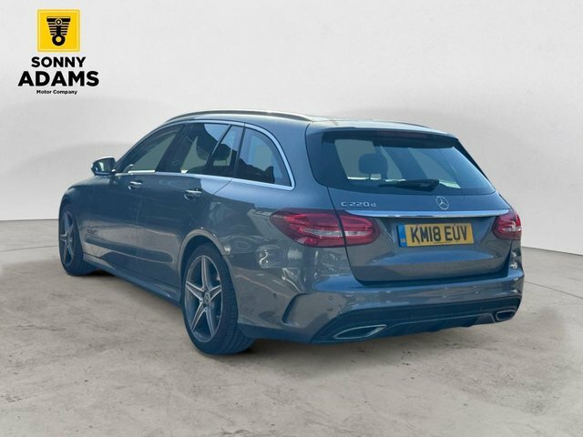 Mercedes-Benz C Class 2.1 C220d Amg Line Estate G-tronic Eur KM18EUV Grey #6