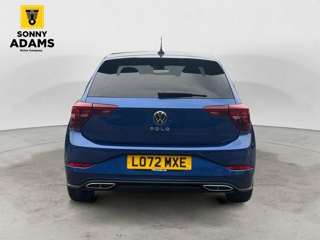 Volkswagen Polo 1.0 Tsi R-line Hatchback Euro 6 LO72MXE Blue #5