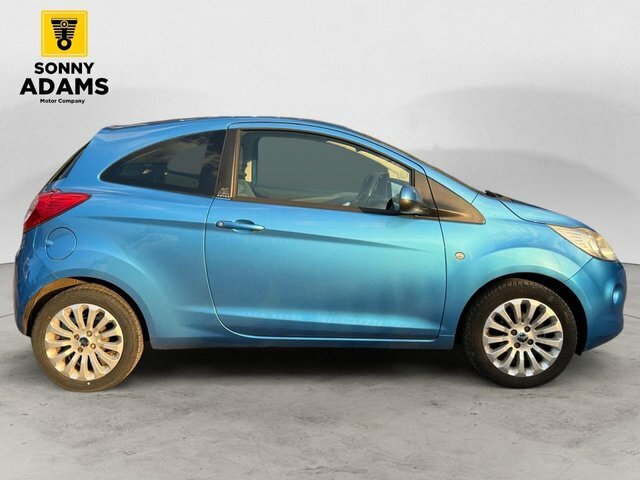 Ford KA 1.2 Zetec Hatchback Euro 5 S S Blue #3
