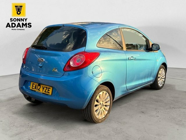 Ford KA 1.2 Zetec Hatchback Euro 5 S S Blue #4