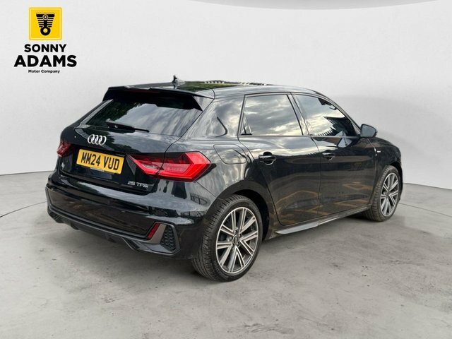 Audi A1 1.0 Tfsi 25 S Line Sportback S Tronic E MM24VUD Black #2