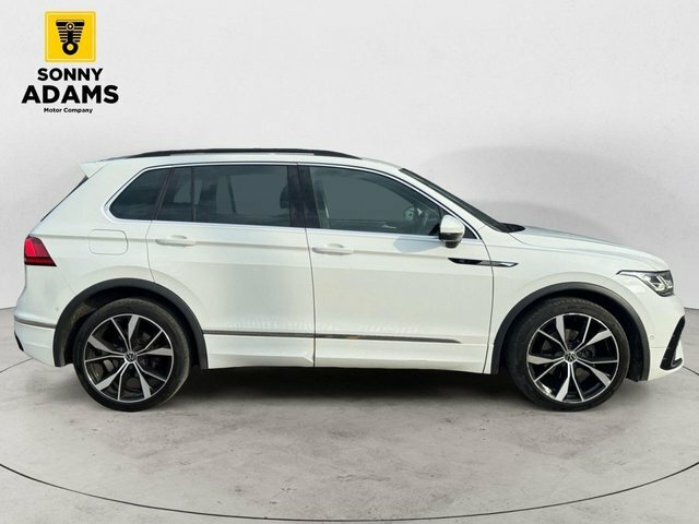 Volkswagen Tiguan 2.0 Tdi R-line Suv Dsg 4Motion Euro 6 PF70FNY White #3