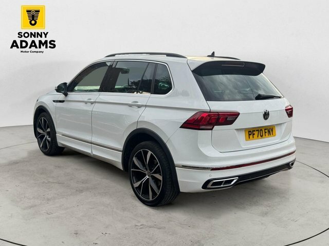 Volkswagen Tiguan 2.0 Tdi R-line Suv Dsg 4Motion Euro 6 PF70FNY White #6
