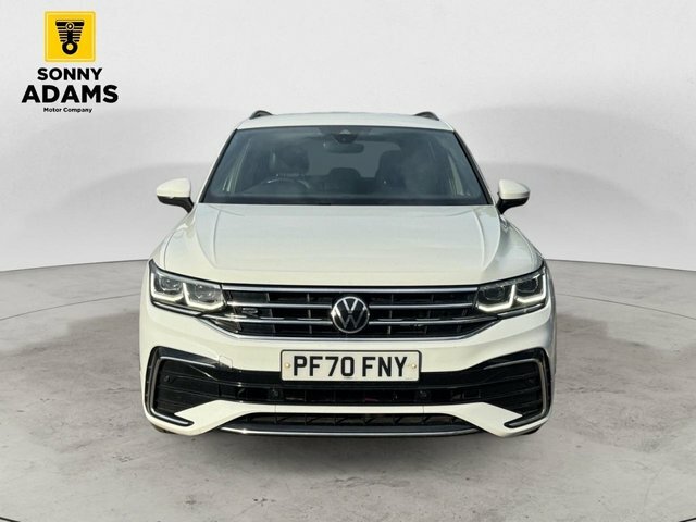 Volkswagen Tiguan 2.0 Tdi R-line Suv Dsg 4Motion Euro 6 PF70FNY White #2