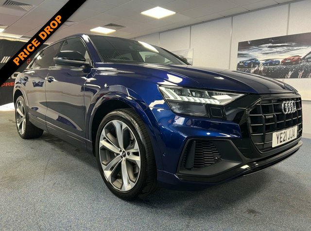 Audi Q8 Tfsi V6 55 Black YE21JJA Blue #2