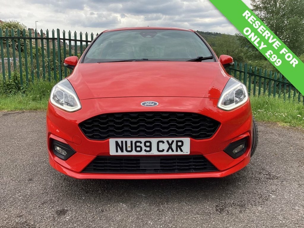 Ford Fiesta 1L St-line NU69CXR Red #2