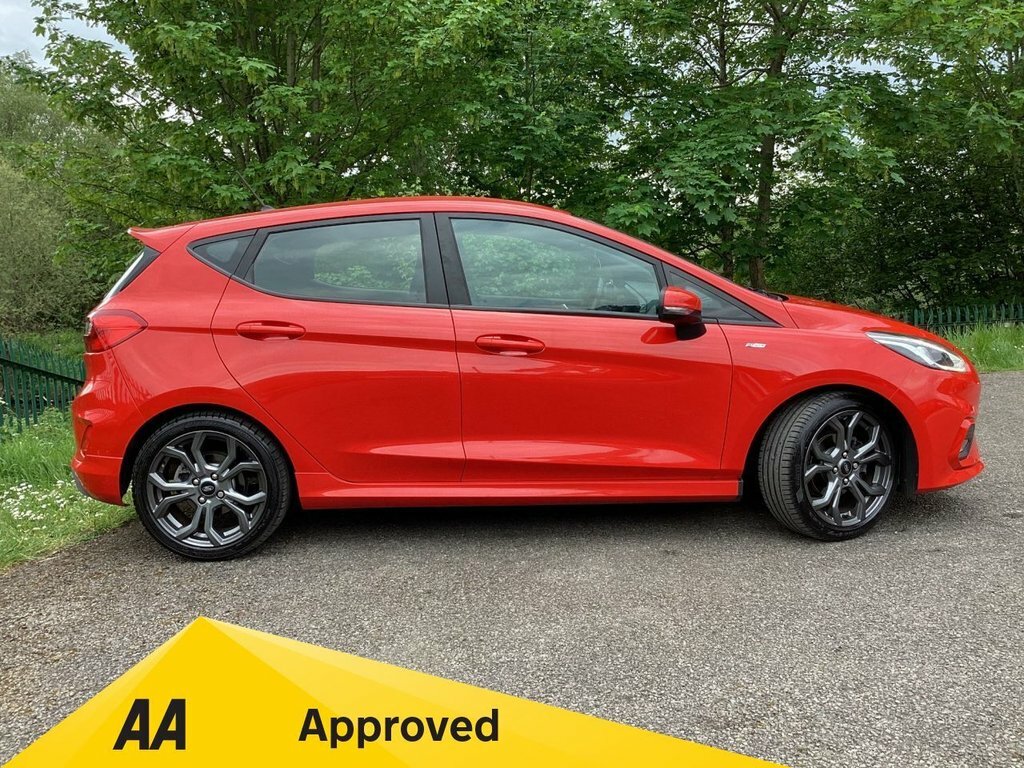 Ford Fiesta 1L St-line NU69CXR Red #3