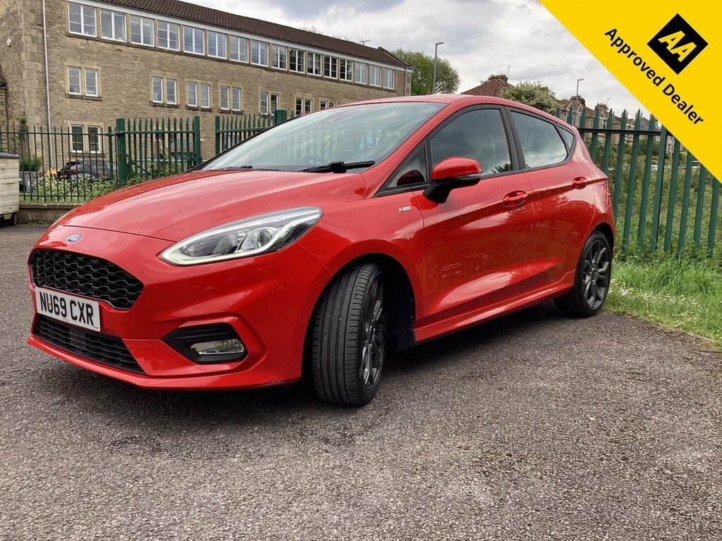 Ford Fiesta 1L St-line NU69CXR Red #4
