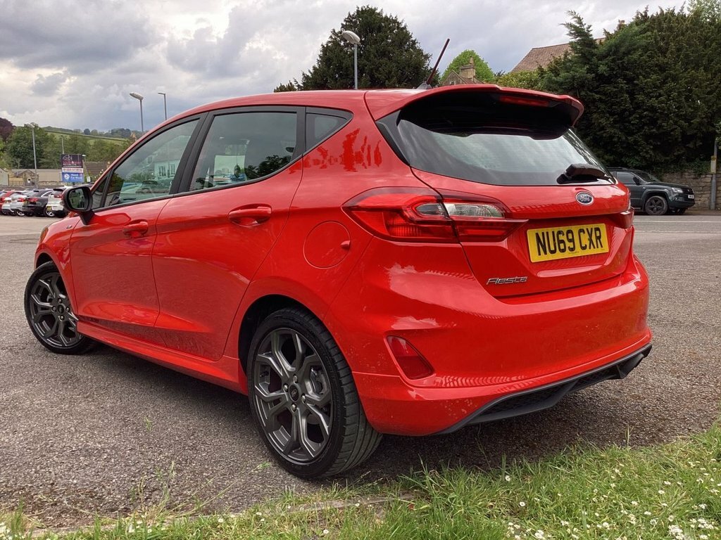 Ford Fiesta 1L St-line NU69CXR Red #6